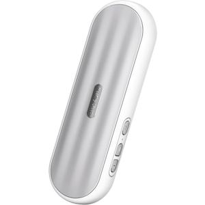 Under Pillow Speaker for Sleeping: Private Bluetooth White Noise Speaker with Bone Conduction for Sleep -Silver