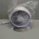 Honeywell HT-904 TurboForce Tabletop Air Circulator Fan, Small, White  Quiet Personal Fan for Home or Office, 3 Speeds and 90 Degree Pivoting Head