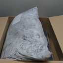 Vonabem Large Dog Bed Crate Pad 36 inch, Washable Pet Beds Medium Small Sized Dogs, Deluxe Plush Warm Anti-Slip Puppy Mats for Sleeping, Soft Kennel Pads 35 * 23 inch Grey