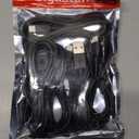 Gigastone 5-Pack Charging Cable for Apple Lightning Devices, 3ft Fast Charge 12W, Compatible with iPhone, iPad, Charging only, Data Sync not Supported, Black