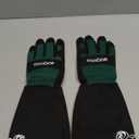 COOLJOB Thorn Proof Rose Pruning Garden Gloves for Men, Long Sleeve Padded Yard Work for Bush, Blackberry, Cactus, Heavy Duty/Puncture Resistant/Machine Washable, Medium, Green (Medium (Pack of 1))