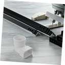 Veemoon Plastic Drain Pipe Adapter for Rain Gutter Downspout 2-Pack Square to Round Downspout Connector for Residential and Villa Water Drainage Easy Installation Weather Resistant