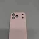 LOVE 3000 Designed for iPhone 17 Pro Max Case, Premium Silicone [Compatible with Magsafe][Soft Anti-Scratch Microfiber Lining] Shockproof Protective Phone Case for Men Women 6.9", Chalk Pink