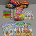 Joycover Beach Pool Party Favors, 122Pcs Hawaiian Pool Beach Party Supplies, Hawaiian Leis For Luau Decorations, include Kids Sunglasses, Beach Balls, Pool Party Supplies, Summer Beach Toys