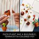 LEGO Botanicals Tiny Plants - Artificial, Fake Indoor Plant Building Set for Home, Kitchen, Desk Decoration, Adults Ages 18+ - Gift for Birthdays - 10329