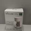 WILLOW Eco Series Single Serve Coffee Maker for K Cup and Ground Coffee, 6 to 12oz Brew Sizes with Strong Brew Option, Small Coffee Machine with Removable Reservoir & Reusable Filter, Eco-Friendly