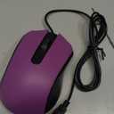Hoteam 12 Pcs Wired Computer Mouse Bulk Cord USB Computer Mice Ergonomic Wired Mouse for Pcs, Computers, Laptops, Gaming Office Home Supplies (Purple)