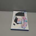 TUNKARMOR for iPad 9th / 8th / 7th Generation 10.2 inch & iPad Air 3rd Gen & iPad Pro 10.5 inch Case with Keyboard 7 Color Backlit - Built in Pencil Holder with Mouse (Black)