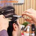 High-end Professional Hair Thinning Scissors Hair Cutting Teeth Shears Barber Hairdressing Texturizing Scissor Extremely Very Sharp 6 Inch Stainless Steel Alloy For Men,Women,Salon & Home