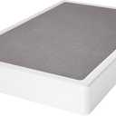 Box-Spring-Twin, 5 inch Low Profile Twin-Box-Spring Only, Heavy Duty Metal, Easy Assembly, Non Slip, Noise Free