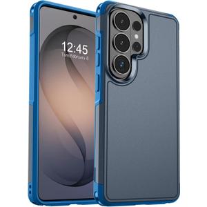 zapica Designed for Samsung Galaxy S26 Ultra Case, [Military Drop Protection] [Dual Layer Structure Design] Heavy Duty Shockproof Non-Slip Phone Cover for Galaxy S26 Ultra, Deep Blue