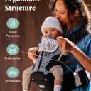 Baby Carrier, MOMTORY Safety-Certified 6-in-1 Baby Carrier Newborn to Toddler, Adjustable Detachable Infant Baby Hip Seat Carrier for 7-50lbs, All Seasons, Perfect for Shopping Travelling