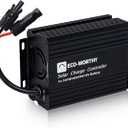 ECO-WORTHY 12A Boost MPPT Solar Charge Controller Solar Panel Regulator for 48V/60V/72V Lead-Acid, LiFePO4, Gel, Flooded Batteries .etc in Golf Cart Electric Vehicles and Solar System
