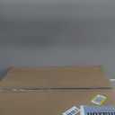 House Of Noa 4x8 " Play Mat, 8 Tiles , 16 Edge Pieces Pebble, Foam Floor Mat Interlocking Puzzle Mat, Home Carpet, Washable Linen Rug for Bedroom (White)