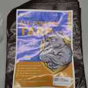 GUARD SHIELD Brown/Green Tarp 8x10 Feet Medium Duty Outdoor Waterproof Multi Purpose Poly Tarps Cover 7mil