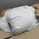 SHOUREN Cotton Body Pillow Insert - Cooling Breathable Full Body Pillow for Side Sleeper - Soft Long Bed Pillow for Adults - 20 x 54 inch-White