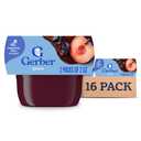 Gerber Stage 1 Baby Food, Prune Puree Tubs, No Artificial Colors or Flavors, Baby Puree, 16-Pack