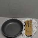 SENSARTE Nonstick Frying Pan Skillet, Swiss Granite Coating Omelette Pan, Healthy Stone Cookware Chef's Pan, PFOA Free (9.5 Inch, Gray)