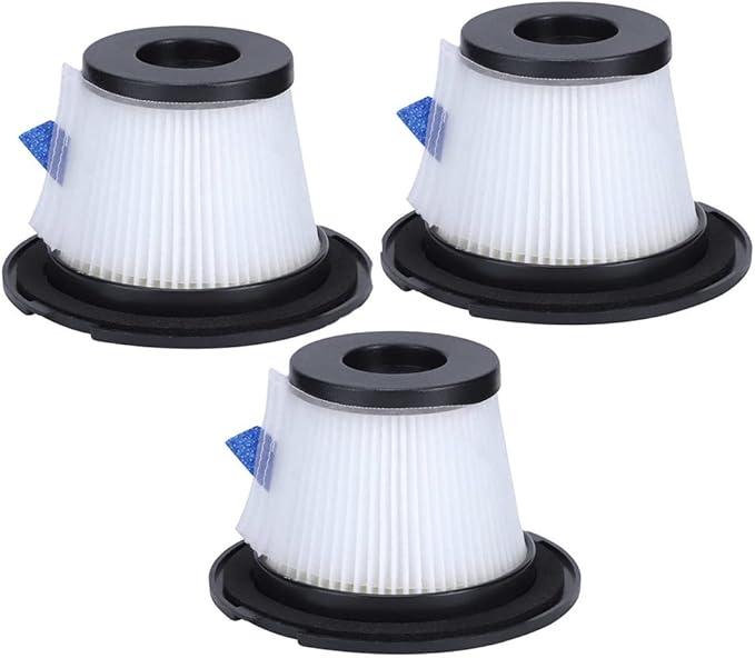 3Pcs Vacuum Cleaner Filters for Dibei C17 T6 T1/MOOSOO K17 Cordless Vacuum Cleaner Accessories with Strainer Screen
