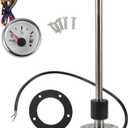 9.84" Fuel Sending Unit and Gauge Kit Boat Fuel Sending Unit Marine Fuel Sender Unit Metal 1 Set 240-33 Ohm