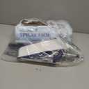 Microfiber Spray Mop for Floors Cleaning: Wet Dry Hardwood Floor Mops with 3 Washable Reusable Pads for Swiffer Powermop - Flat Mop with Sprayer for Tile Wood Laminate Vinyl Marble (Dark Blue)