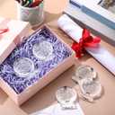 24 PCS Graduation Acrylic Inspirational Awards 2025 Appreciation Congrats Trophies Gift High School College Keepsake for Graduation Party Favors Decorations