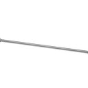Naiture 60" Heavy-Duty Straight Shower Curtain Rod, Rustproof Stainless Steel Shower Rod with Mounting Flanges, Permanent Wall Mount, Used for Bathroom, Windows, Closet, Chrome Finish