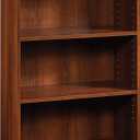 Sauder Beginnings 3-Shelf Bookcase, Bookshelf with Adjustable Storage Shelves, in Brook Cherry finish, L: 24.57" x W: 11.50" x H: 35.28"