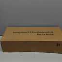 BlueFinger Gaming Keyboard Mouse Headset Combo, USB Wired Crack Backlit,114 Keys Letters Glow LED Keyboard, Red LED Light Headset for Laptop PC Computer Work and Game