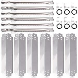 Grill Replacement Parts for Nexgrill 6 Burner 720-0898, 720-0898A, Nexgrill 5 Burner 720-0888, 720-0888N, Nexgrill 4 Burner 720-0830H, 720-0783E. Grill Heat Plates Shield, Burner Tubes and Igniters.