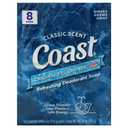 Coast Refreshing Deodorant Soap - Bar Soap with Thick Rich Lather - Clean Rinsing Formula for Fresh, Non-Dry Skin - Classic Scent - 7 x 4 oz
