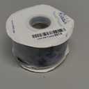 Ribbli Dusty Blue Velvet Wired Ribbon 2.5 Inch Metallic Dusty Blue Crushed Velvet Christmas Ribbon for Gift Wrapping Christmas Tree Decoration Crafts Wreaths Supplies-Continuous 10 Yards