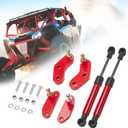 Kemimoto X3 Door Opener Kits Door Shocks Struts Compatible with 2017-2025 Can Am Maverick X3 and Max Front and Rear Doors, Red