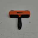 Triton Pet Hair Removal Tool w/Trapping Compartment - Easy to Use Pet Hair Roller, Hair Remover Tool - Cat and Dog Hair Remover - Pet Hair Remover for Furniture, Couch, Bedding, Clothes, Car (Orange)