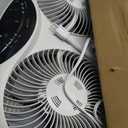 Bionaire Window Fan with Reversible Airflow Blades 3-Speed Settings, Programmable Thermostat, LED Display, Remote Control, Fits 2436" Windows, No Assembly Required