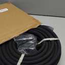 MAMIZO Soaker Hose Kit 50 ft 1/2", Solid Brass Connectors Rubber Longer Lasting, Heavy Duty Drip Hose to Save 70% Water, Soaker Hose for Garden, Lawn and Yard