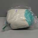 Shoe Washing Machine Bag:Shoe Washing Bag for Dryer & Washer, 2pcs Reusable Laundry Shoe Bag for Sneaker Tennis Shoes Unstain Cleaner Kit XXL (White)