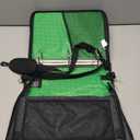 Case-it Mighty Zip Tab School Zipper Binder | 3-Inch O-Rings, 600-Sheet Capacity, 5-Subject Expanding File Folder, Multiple Pockets & Storage Organizer, Shoulder Strap | D-146 Canopy Green