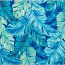 AQQA Golf Cart Seat Covers, Tropical Palm Leaf-Boho-Marble Microfiber Golf Cart Seat Blanket, Golf Blanket, Golf Accessories, Golf Cart Seat Towel Fits All 2-Seat Golf Carts, 55"x 32" (green-blue)