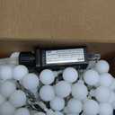 JMEXSUSS 100 LED Connectable Globe String Lights Indoor Bedroom, 33ft Warm White Christmas Lights Plug in with Remote, 8 Modes Hanging Fairy Light Outdoor for Room Classroom Party Spring Home Decor