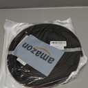 59 Ft Window Grille Inserts Grid Kit, Self-Adhesive Peel and Stick Trim Molding Window Trim Molding Grids, DIY Crown Molding Peel & Stick for Tile Edge Trim, Windows Door Frames (2 Black)