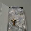 Asidrama 10 Pack 1-1/4 inch Champagne Bronze Kitchen Cabinet Knobs Dresser Knobs Drawer Knobs Cabinet Hardware Zinc Knobs for Dresser Drawers