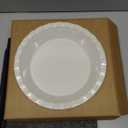 LE TAUCI Pie Pans for Baking 9 Inch, Ceramic Pie Plate for Apple Pie, Round Baking Dish Oven Safe, Embossment Housewarming Wedding Present - 36 OZ, Set of 1, Honey Comb, Arctic White