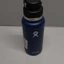 Hydro Flask Water Bottle - Insulated Stainless Steel - Wide Mouth Chug Lid, Non Spill, Leakproof in 32 Oz Inidigo Blue