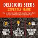 DAVID Roasted and Salted Sweet and Spicy Jumbo Sunflower Seeds, Keto Friendly, 5.25 oz, 12 Pack