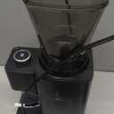 Conical Burr Espresso Coffee Grinder Electric, Coffee Bean Grinder for Home Use Upgraded 48 Grind Settings, 35s Precision Timer, Anti-Static for Pour Over/Drip/French Press, Stainless Steel Black