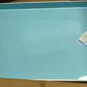 American Atelier Carry 14 x 19 inches Rectangular Tray with Handle, 14 x 19 inch, Teal, (1270065)