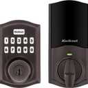 Kwikset HomeConnect 620 Z-Wave Long Range Enabled Keypad Smart Lock Convenient Keyless Entry, Customizable User Codes, Ring Alarm Compatible, Hub Required, Sold Separately Venetian Bronze Traditional