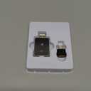 Wireless CarPlay Adapter, 2025 Upgraded 2-in-1 Mini Size CarPlay & Android Auto, Convert Wired to Wireless with USB & Type-C, Plug & Play, Stable Control & No Delay Car Play with iPhone & Android