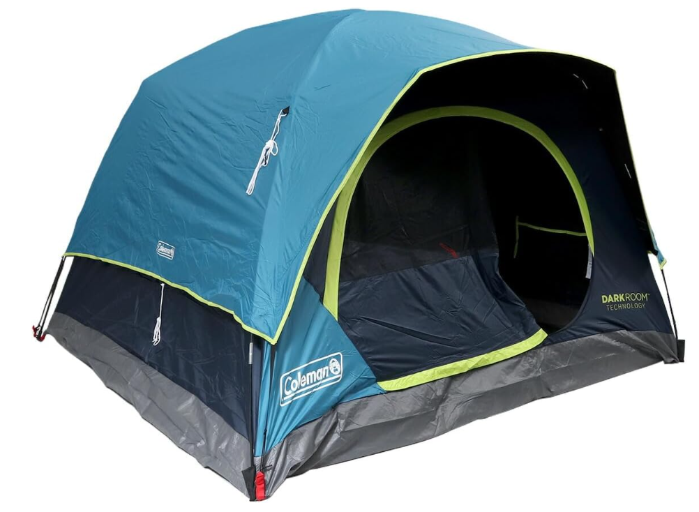 Coleman 2000035972 Sky Dome Tent for 4 People, Dark Room